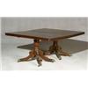 Image 1 : George IV Mahogany Two-Part Dining Table...