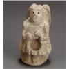 Image 1 : Folk Art Carved Stone Figure of an Angel...