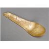 Image 1 : Northwest Coast Carved Horn Potlatch Spoon...