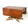 Image 1 : Federal Mahogany Drop-Leaf Pedestal Breakfast Table...