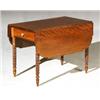 Image 1 : Late Federal Cherry Pembroke Table...