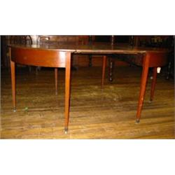 Federal Cherry Two-Part Dining Table...