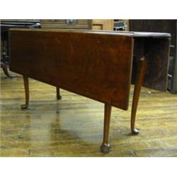 Queen Anne Cherry Drop-Leaf Table...