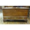 Image 1 : Chippendale Pine Blanket Chest...