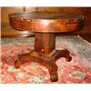 Image 1 : Classical Mahogany Pedestal Center Table...