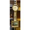 Image 1 : Federal Style Parcel Gilt Mahogany and EglomisÄ Panel Banjo Clock...