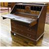 Image 1 : Chippendale Walnut Slant-Front Desk...