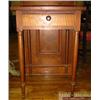 Image 1 : Federal Maple and Cherry Bedside Table...