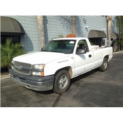 2003 CHEVROLET SILVERADO