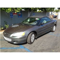 2003 CHRYSLER SEBRING