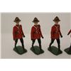 Image 2 : BRITAINS, SET 1554 BRITAINS SOLDIERS- 6 RCMP MARCHING