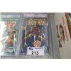 Image 1 : IRON MAN #1 CGC RESTORED 8.0