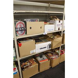 3 SHELVES OF ASSORTED MAGAZINES AND EPHEMERA