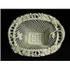 Image 1 : A Belleek Henshall twig four strand basket, 20cm Est. 100/150...