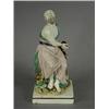 Image 1 : An early 19th century pearlware figure of Elijah (one hand damaged), 26cm high Est. 50/100...