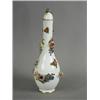 Image 1 : A Volkstadt floral encrusted bottle vase, early 20th century, 30cm high Est. 100/150...