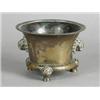 Image 1 : An 18th century Chinese bronze mortar, 10cm high Est. 80/120...