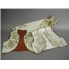 Image 1 : An early 20th century childs cape and two waistcoats each with fine gold metal coloured thread fo...