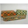 Image 1 : Three Tartanware boxes, with Stuart, McBeth and Prince Charlie Tartan decoration Est. 250/350...