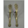 Image 1 : A pair of gilt bronze curtain pole brackets Est. 100/150...