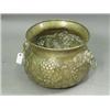 Image 1 : A 19th century brass jardiniere embossed with fruiting grapes Est. 150/250...