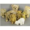Image 1 : 8 small bears, including a polar bear, tallest 23cm high Est. 50/100...