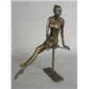 Image 1 : Marie Machen SPS, SWA, bronze sculpture of a seated ballerina, signed Machen, 32.5cm high Est. 20...
