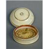 Image 1 : A Georgian ivory cased 'Porters Magnetic Sundial', the paper dial printed 'S. Porter, Fecit, Feb...