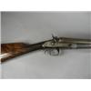 Image 1 : A Purdys 12 bore hammer shotgun with damascus barrels and engraved side lock, serial no. 9962 no....