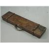 Image 1 : A leather gun case with manufacturers label for E. J. Churchill, 82cm long (some damage) Est. 50/...