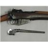 Image 1 : A Lee Enfield rifle and pig stick bayonet with Birmingham Deactivation certificate Est. 150/200...
