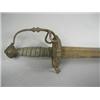 Image 1 : A late 17th century English back sword, with shagreen grip and a leather scabbard, the blade 82cm...