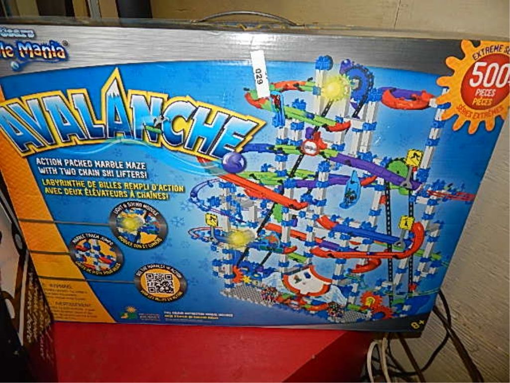 AVALANCHE MARBLE GAME STORE RETURN MAY OR MAYNOT WORK