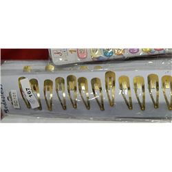 NEW HAIR CLIPS - SC101 - 6 PACKS OF 12
