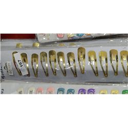 NEW HAIR CLIPS - SC101 - 6 PACKS OF 12