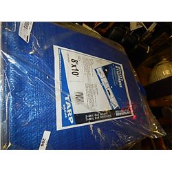 TARP - 8 X 10 BLUE TARP - NEW