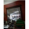 Image 1 : MAHOGANY FRAMED MIRROR - NEW