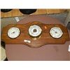 Image 1 : WOOD MOUNTED BAROMETER  SET