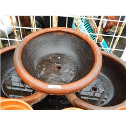 TERRA COTTA PLANT POT - LARGE - 3 X BID