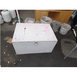 WOOD BOX WITH LID