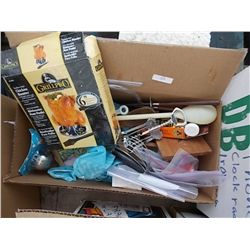 BOX OF KITCHENWARE
