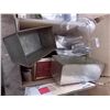 Image 1 : BOX LOAF PANS, POTS AND PANS AND GLASS BOWL