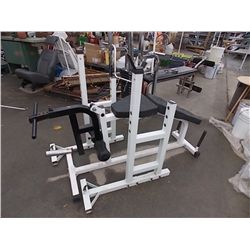 EXERCISE - BENCH PRESS STAND - NO BAR AND NO WEIGHTS
