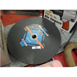 CUTTING DISKS - 12' - NEW