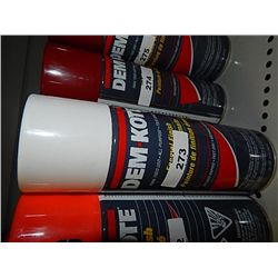 SAFETY RED SPRAY PAINT - 4 CANS