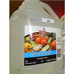 JUG OF WHITE VINEGAR - 4 L EA - 2 PER LOT