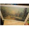 Image 1 : FRAMED PICTURE - WINTER OUTSIDE