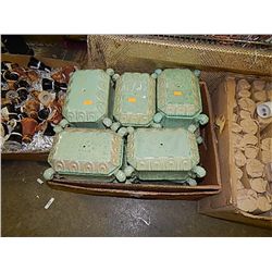 BOX OF ORIENTAL ORNAMENTS