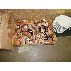 BOX OF ORIENTAL ORNAMENTS