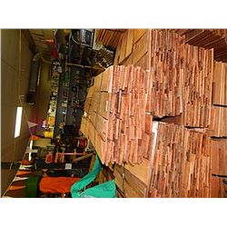 SHAKES - 7 SQUARE FEET PER BUNDLE - 35 BUNDLES TOTAL = 245 SQFT TOTAL